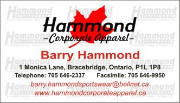 Hammond Corporate Sportswear